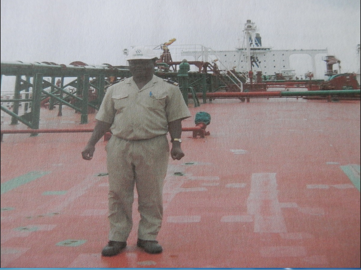 Capitaine Pierre Botnem Expert Maritime sur pont Tanker UTHA