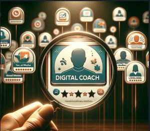"Digital Coach" mentoring ou accompagnement numérique pour futurs entrepreneurs numériques.